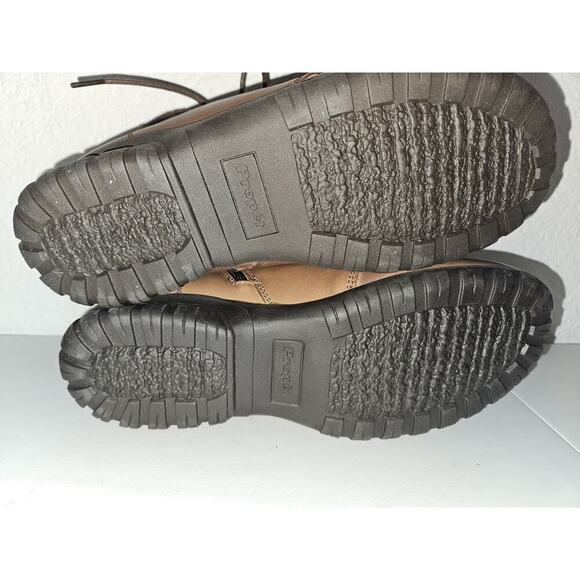 New! Propet Women's Delaney Leather Ankle Boots Brown Casual Boots Sz 7 $115 - Picture 9 of 11